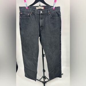 Levi's 505 Men's Dark Gray Straight Jeans